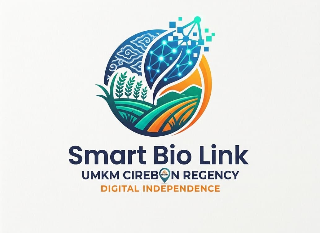Logo Smart Bio Link UMKM Cirebon